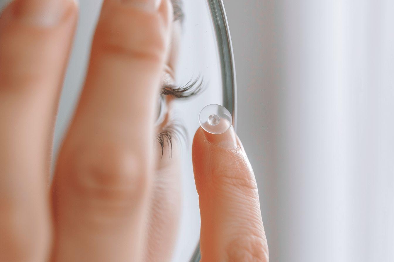 Lentille de contact : une question d’habitude