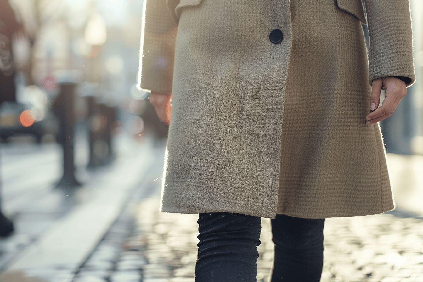 Long manteau, le vêtement idéal pour rester branchée